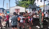 Tanamkan Disiplin Lewat Nada: Babinsa Koramil Melonguane Talaud Gembleng Mental Siswa SMPN melalui Drum Band
