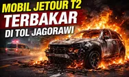 Mobil Jetour T2 Terbakar di Tol Jagorawi Usai Tabrakan dengan BMW, Jetour Indonesia Buka Suara