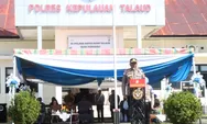 Wujudkan Kamseltibcarlantas, Wakapolres Talaud Pimpin Apel Gelar Pasukan Operasi Keselamatan Samrat-2026