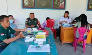 Peduli Kesehatan Warga Masyarakat, Babinsa Koramil 1312-02/Lirung,  Serka Hudson Laberu Dampingi Posyandu Lanjut Usia (Lansia)