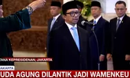 Jaga Estafet Ekonomi, Juda Agung Resmi Gantikan Thomas Djiwandono di Kabinet Merah Putih