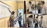 Wakapolres Kepulauan Talaud, Kompol Kretsman Mulalinda, S.Pd, MH Cek Ruang Tahanan Pastikan Keamanan Sesuai SOP