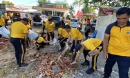 Jaga Marwah Bumi Porodisa, Polres Talaud dan Instansi Terkait Gelar Kerja Bakti Serentak Sesuai Arahan Presiden