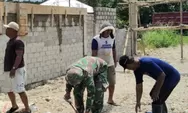 TNI Manunggal membangun Dengan Rakyat Babinsa Membangun Koprasi Merah Putih
