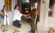Hadir di Tengah Jemaat, Babinsa Koramil 1312-06/Nanusa Pastikan Ibadah Minggu di Gereja Sion Marampit Talaud Berlangsung Khidmat