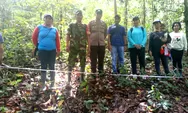 Bersinergi Dengan Pemerintah Desa Babinsa Dampingi Pengukuran Batas Tanah Milik Warga Binaan