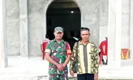Koramil 1312-06/Nanusa Talaud Pastikan Ibadah Minggu di Jemaat Pengharapan Dampulis Berjalan Kondusif