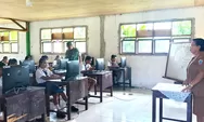Tanamkan Jiwa Nasionalisme, Babinsa Serda Robin Bakar Semangat Siswa SMP di Talaud Demi Masa Depan Bangsa