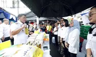 Jaga Stabilitas Harga dan Kendalikan Inflasi, Gubernur Yulius Selvanus impin Gerakan Pangan Murah di Bitung
