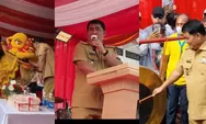Rayakan Cap Go Meh 2577, Gubernur YSK Tabuh Gong Pembuka