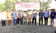 Perkuat Kedaulatan di Beranda Utara, Polres Kepulauan Talaud dan Forkopimda Tanam Jagung Serentak