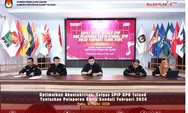 KPU Talaud Tekankan Akurasi dan Etika Kerja dalam Pelaporan SPIP Februari 2026