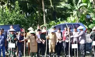 Dukung Ketahanan Pangan, Pemkab Talaud Hadiri Penanaman Jagung Serentak di Mako Satpolairud
