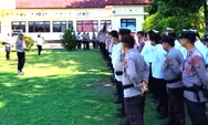 Perkuat Kedisiplinan, Bid Propam Polda Sulut Gelar Gaktibplin di Polres Kepulauan Talaud