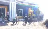 Koramil 1312-03/Beo melaksankan kegiatan Indoneaia Asri bersama Pemerintah dan Masyarakat Kecamatan Beo