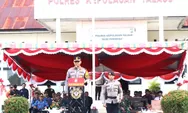 Pimpin Apel Operasi Ketupat 2026, Kapolres Talaud, AKBP Arie Sulistyo Nugroho Pastikan Kesiapan Mudik Aman di Perbatasan