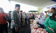 Gubernur Yulius "Ron" Sulut Tinjau Pelaksaaan Gerakan Pangan Murah : Pastikan Distribusi Aman
