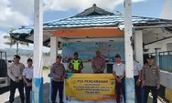 Jelang Idul Fitri 1447 H, Personel Gabungan di Beo Talaud Perketat Kesiapan Pos Pengamanan.