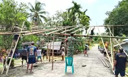 Jalin Sinergritas TNI- Rakyat, Babinssa Koramil 1312-05/Essang Talaud Laksanakan Kerja Bakti bersama Masyarakat