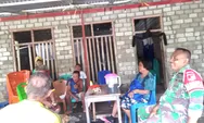 Babinsa Koramil 1312-04/Rainis, Koptu Ewil Bawala Komsos Dengan Warga Binaan, Tuk Jalin Hubungan Lebih Dekat