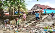 Jalin Sinergritas TNI- Rakyat, Babinssa Koramil 1312-05/Essang, Koptu Alpret Pusut Laksanakan Kerja Bakti bersama Masyarakat
