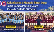 Hasil Lomba Paduan Suara Pemuda GMIM 100 Tahun di Langowan