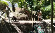 Pembangunan Jembatan Perintis “Garuda” dan Jembatan Beton Masuki Tahap Pemasangan Maal