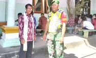 Babinsa Koramil 1312-04/Rainis, Serka Frans Sasoeng Pantau Ibadah Jumat Agung Di Wilaya Binaan