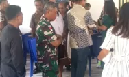 Tingkatkan keimanan dan ketaqwaan Babinsa Koramil 1312-03/Beo, Serka Julianus Suluge laksanakan ibadah sekaligus laksanakan PAM