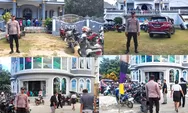 Jumat Agung yang Damai, Polsek Melonguane Pastikan Umat Beribadah dengan Nyaman. Talaud,