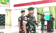 Komandan Kodim 1312/Talaud, Letkol Arh.Yanuar Yudistira, Pimpin Korps Raport Kenaikan Pangkat Personel