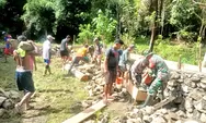 Karya Bhakti adalah Bukti kemanunggalan TNI Rakyat Babinsa terjun langsung membantu masyarakat