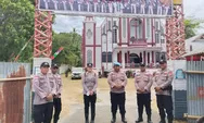 Polsek Kabaruan Pastikan Pengamanan Ketat, Pesparawi PKB Sinode Germita Berjalan Kondusif