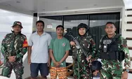 Tegakkan Kedaulatan di Beranda Utara, Satgas Pamputer Posad Kabaruan Periksa Kapal Pesiar Asing