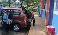 Babinsa memastikan distribusi MBG berjalan lancar melalui pengawalan secara langsung