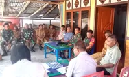 Wakil Danramil 1312-07/Miangas Hadiri Rapat Koordinasi Pembangunan Kopdes Merah Putih