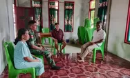Tingkatkan Silahturahmi Babinsa Koramil 1312-05 Essang, Sertu Herman Tahe Laksanakan Giat Komsos