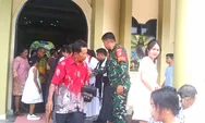 Babinsa Koramil 1312-04/Rainis Hadiri Ibadah Di Desa Binaan, Pererat Kemanunggalan TNI Dengan Rakyat
