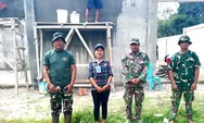 Babinsa Koramil 1312-04/Rainis, Serka Stenly Winowoda Laksanakan Pendampingan Pembangunan KDKMP