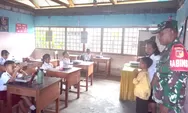 Babinsa Koramil 1312-04/Rainis Dampingi Dalam Penyaluran Makanan Bergizi Gratis di Sekolah