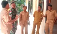 Babinsa Koramil 1312-01/Kabaruan, Serka Alprit Tuwongkesong Lakukan Silaturahmi dan Koordinasi dengan Pemerintah Desa