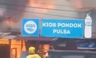 Kebakaran Besar di Kairagi Weru Manado, Puluhan Warga Terdampak