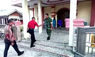Babinsa Koramil 1312-07/Miangas, Serka Dirson Lalonsang Laksanakan Pengamanan Ibadah di Gereja