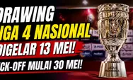 Akhirnya Ada Kejelasan Jadwal Drawing Liga 4 Nasional Dan Jadwal Pelaksaannya