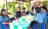 Jalin Keakraban Koramil 1312-05/Essang, Laksanakan Komsos Dengan Pelajar