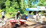 Babinsa Koramil 1312-03/Beo, Serka Obet Aktif Dampingi Pembangunan Koperasi Merah Putih wujudkan Ekonomi Kerakyatan Beo Selatan