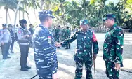 Danrem 131/Santiago Cek Kesiapan Apel Gelar Pasukan Pengamanan Kunker RI 1 di Miangas