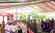 Presiden RI Prabowo Subianto Kunjungi Pulau Miangas, Tinjau Pos Perbatasan Dan Tatap Muka Dengan Masyarakat