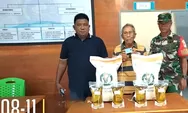 Perkuat Ketahanan Pangan, Babinsa Desa Lobbo Bersama Pemdes Salurkan Bantuan Beras Bagi Warga