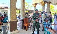 Babinsa Kakorotan Kopda Novriadi Hadiri Ibadah Kenaikan Yesus Kristus di Jemaat Batu Karang Kakorotan
